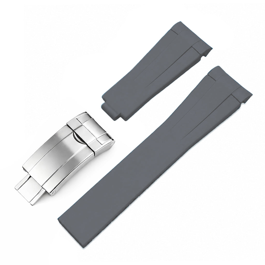 Bracelet en Caoutchouc FKM 20mm Compatible Rolex® - Premium