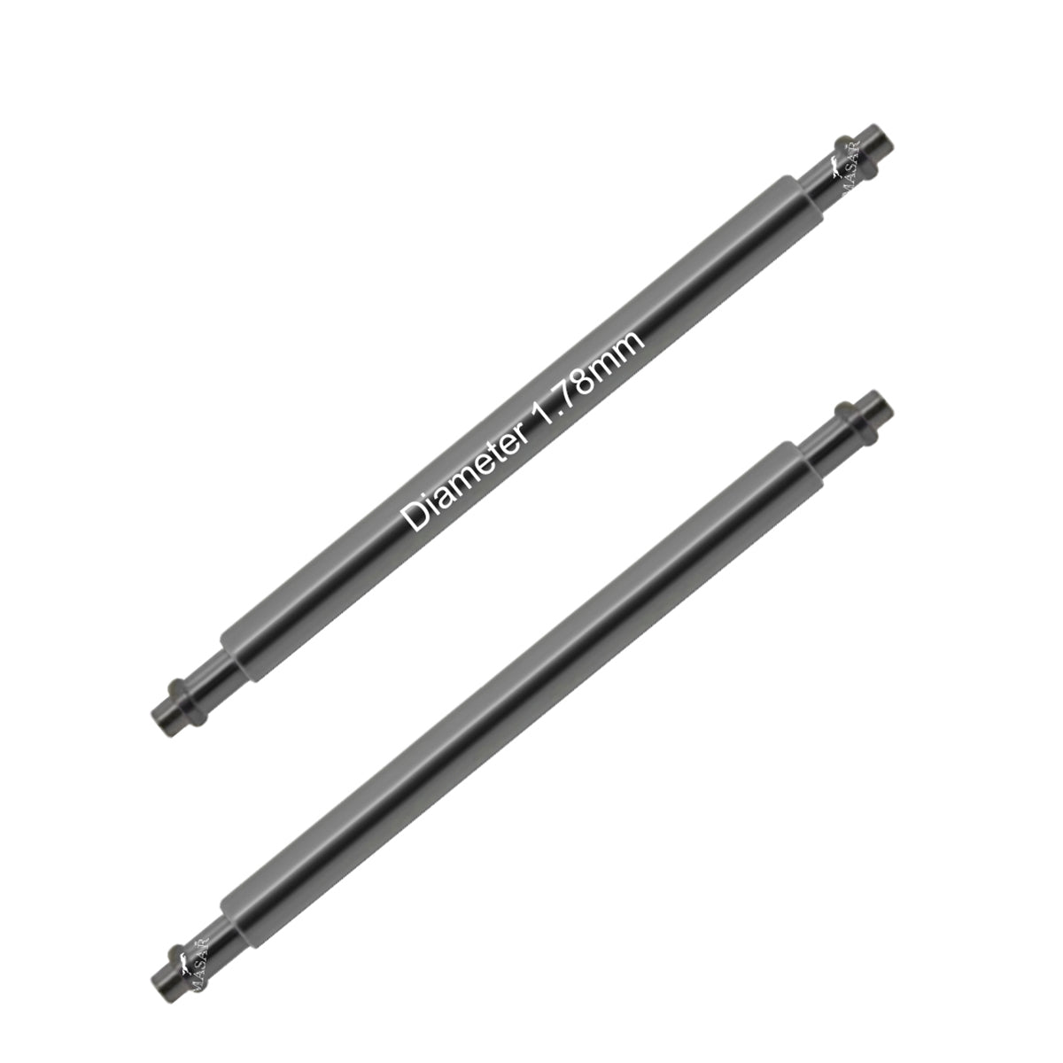 XSF Ø 1,78mm - Federstege für Uhrenarmband - 316L Edelstahl - 0,8mm - 2 Stück