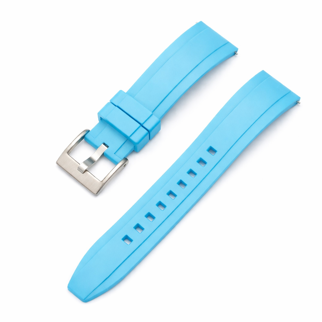 FKM Kautschukarmband – Submariner-Stil – Schnellverschluss – Universal
