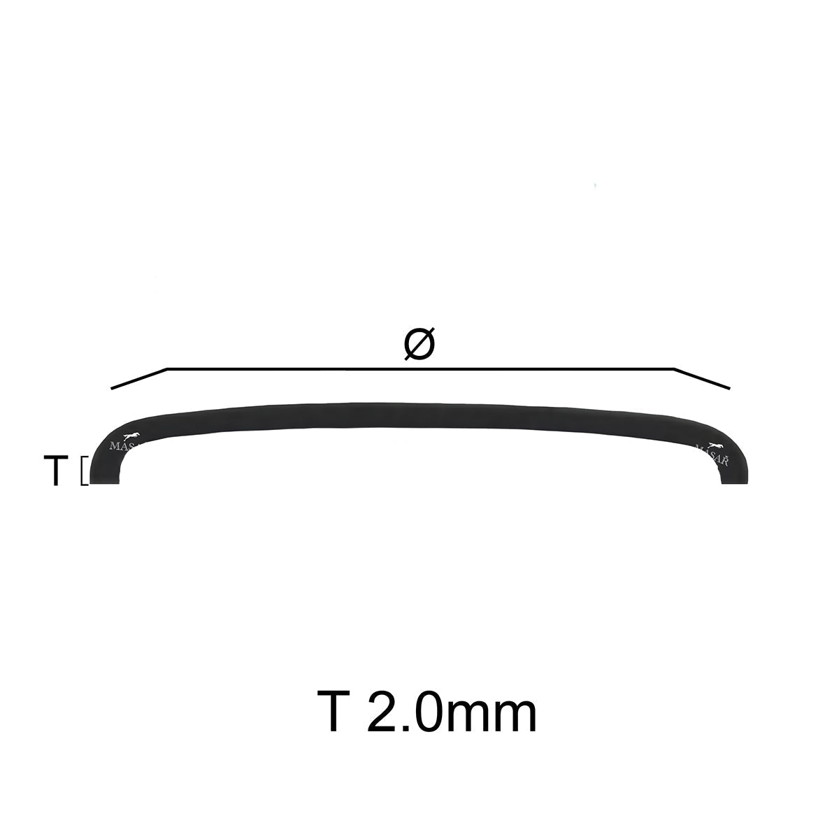 Acryl-Uhrenglas T 2,0 mm – Hochgewölbt – Ø 32,0 mm bis 40,0 mm – 1 Stück