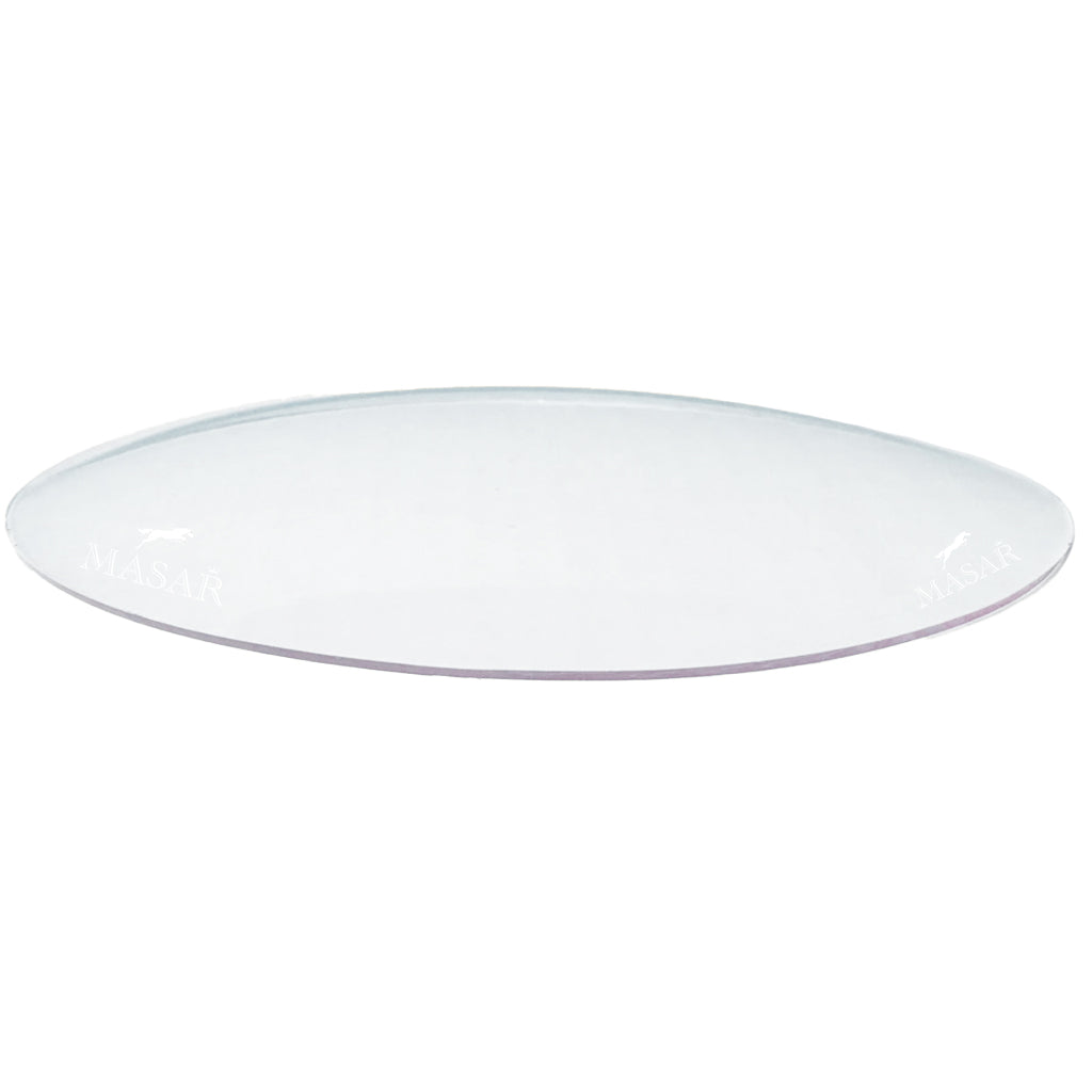 Ø 178mm à Ø 238mm Épaisseur 2,0mm - Verre Montre Minéral - Pour Horloge & Baromètre Convexe Bombé - 1 Pc