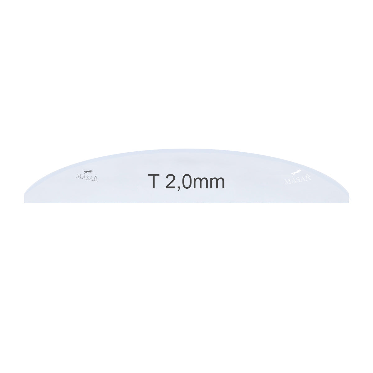 Premium Flat Domed Watch Glass (Full) - Thickness 2.0mm - Round Mineral Crystal - Ø 20.0mm to 50.0mm - 1 Pcs