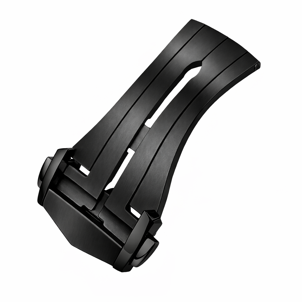 Faltschließe mit Dorn Armbanduhr mit Löchern – Premium-Verschluss Stahl – Armbandstärke ≤ 3,0mm – 1 Stck.