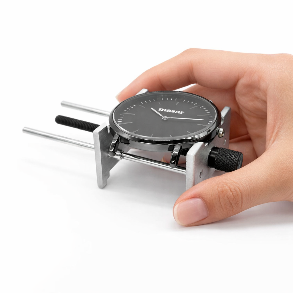 Adjustable Watch Movement Holder – Ø 9mm to Ø 65mm – Aluminum