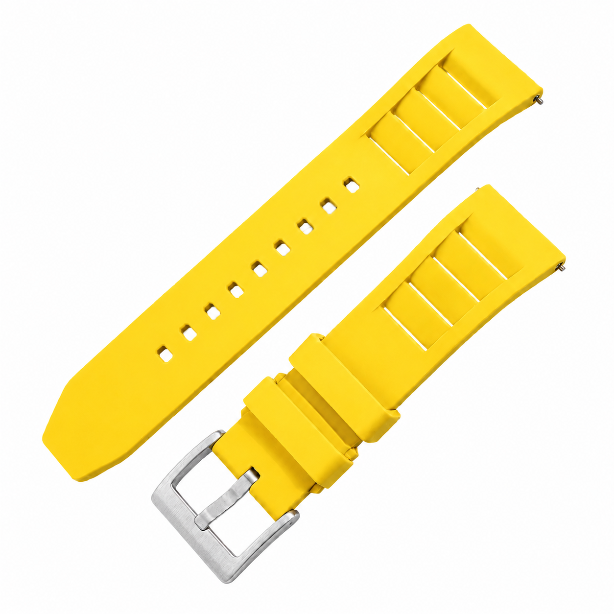 Bracelet Montre en Caoutchouc FKM – Design Shark Gill - Rapide / Universel