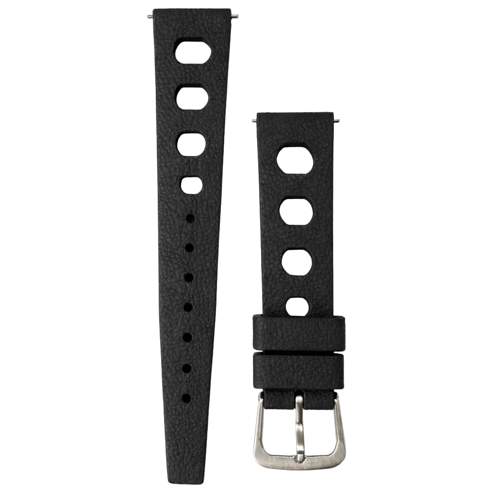 Bracelet Montre Caoutchouc FKM - Rallye Perforé / Rapide - Universel