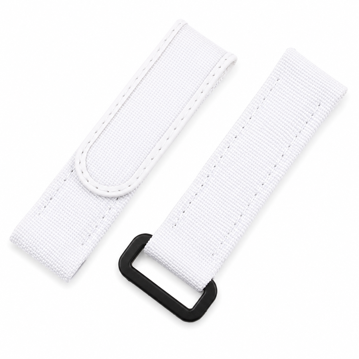Bracelet Montre Scratch en Toile de Voile & Cuir – Extrémités Prolongées et Incurvées – Universel