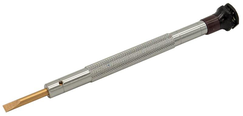 Tournevis Horloger Plat / Lames béryllium/cuivre - XT Premium - 100% Anti magnétique - Fabriqué en France