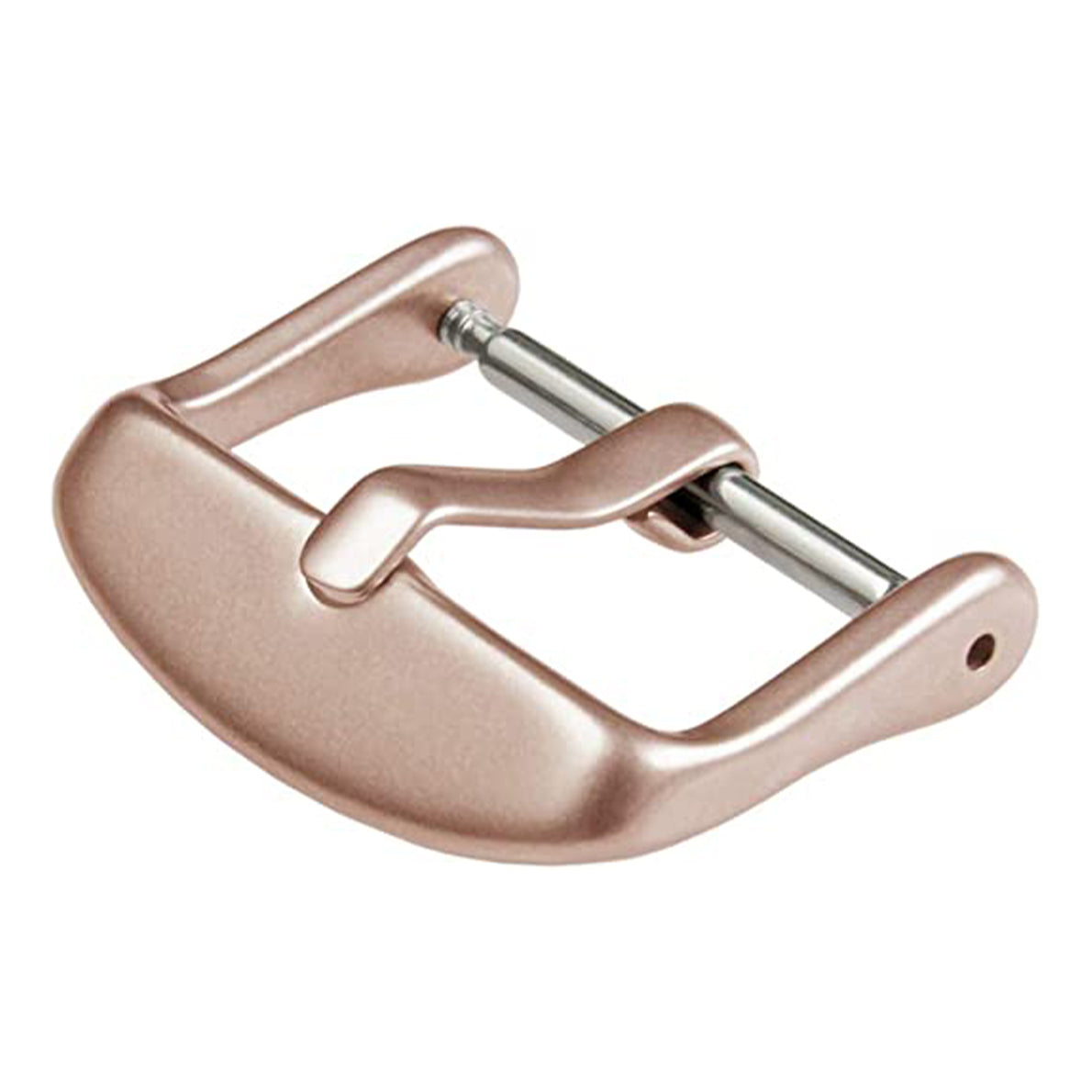 8mm à 28mm - Boucle, fermoir pour bracelet de montre - Languette 1,75 mm - Bord avant incurvé - Argent/Silver - Rose Gold - Black
