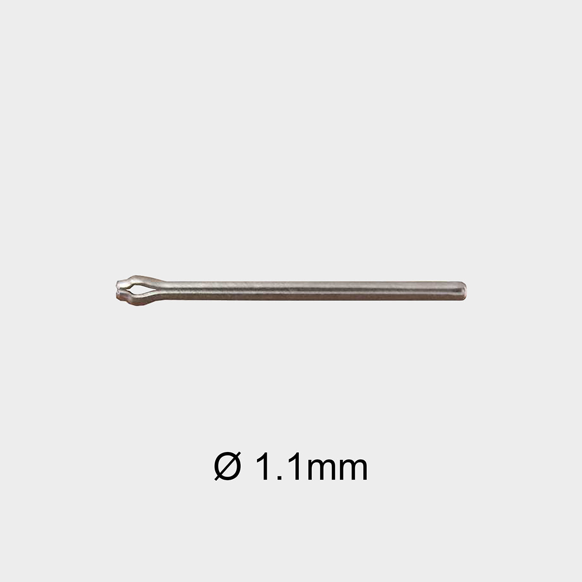 Premium Ø 1,1mm - 12mm à 29mm Goupilles Broches fendues - Inox 316L - Lot de 2 Pcs