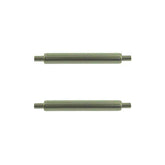 XSS - 13mm Ø 1,8mm - Barres à ressort pour bracelet de montre -  Inox - 0,9mm - Compatible Rolex - 2 pcs