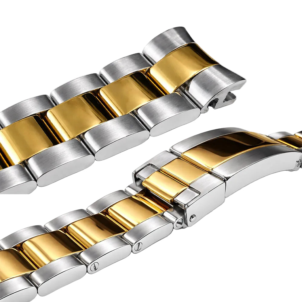 Two-Tone Oyster Style Bracelet – Compatible with Rolex 16613