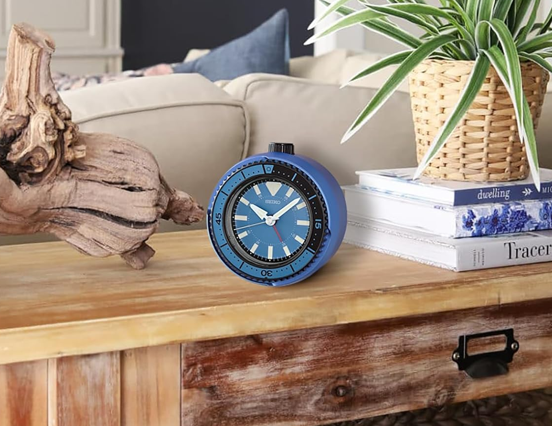 Seiko Montre de Bureau - Bleu - Édition limitée