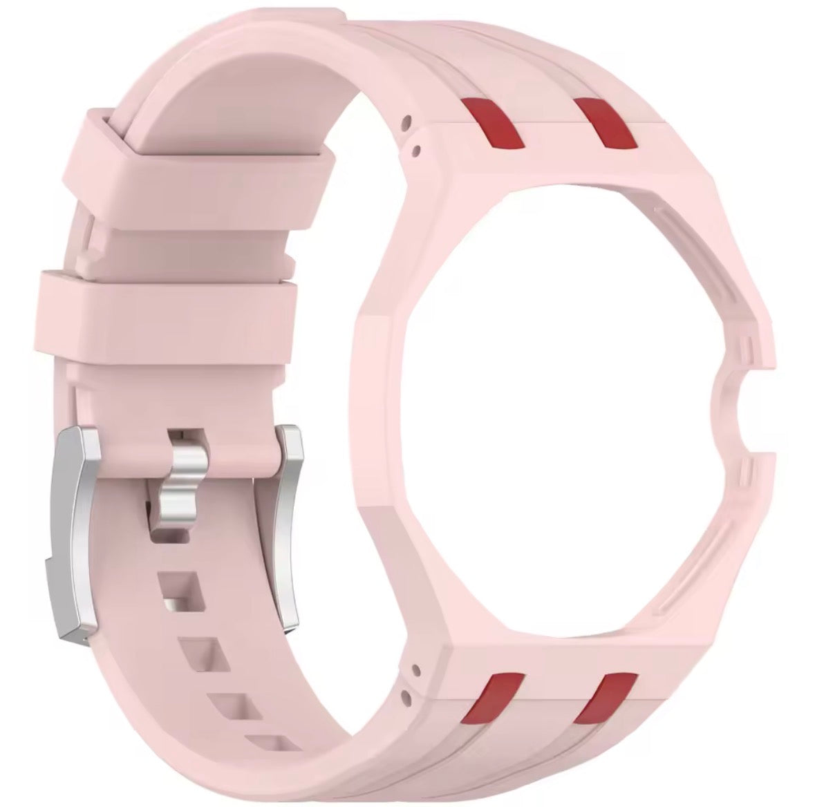 Armband kompatibel mit Swatch Royal Pop x AP - Savonnette → Krone auf 3 Uhr - Silikon