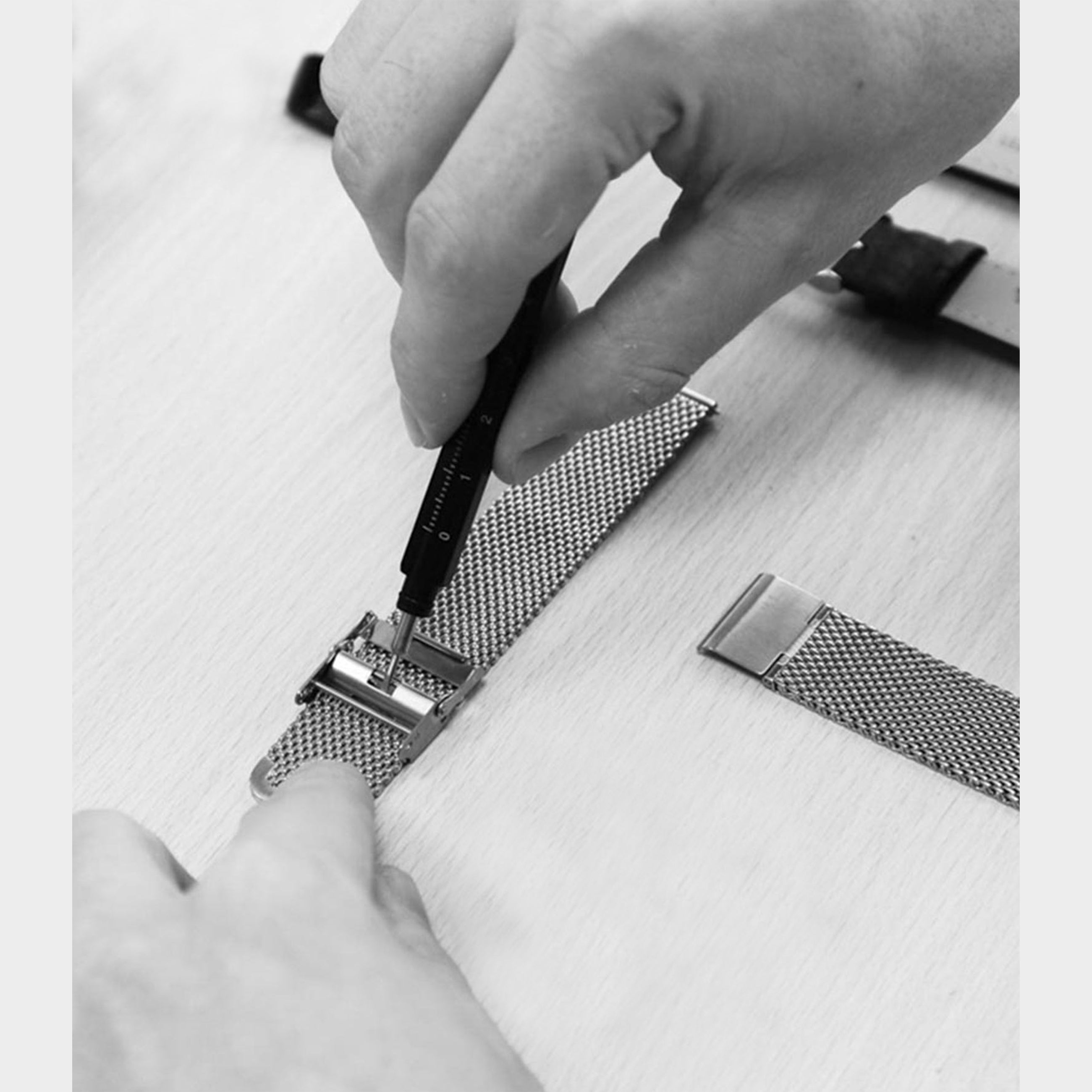 16mm Premium Mesh Ø 0.6mm - Milanese Mesh Watch Strap - Universal - Silver