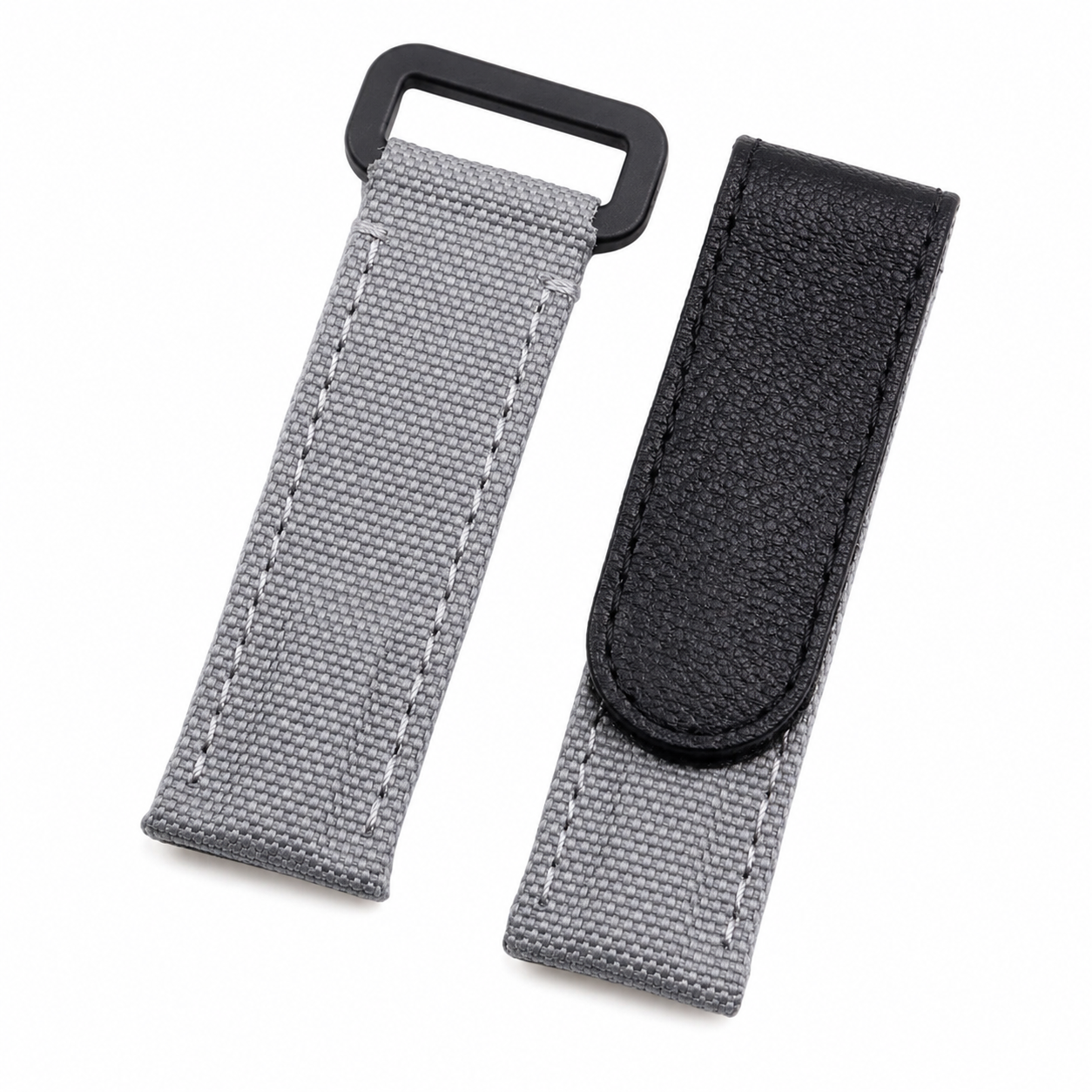 Bracelet Montre Scratch en Toile de Voile & Cuir - Universel