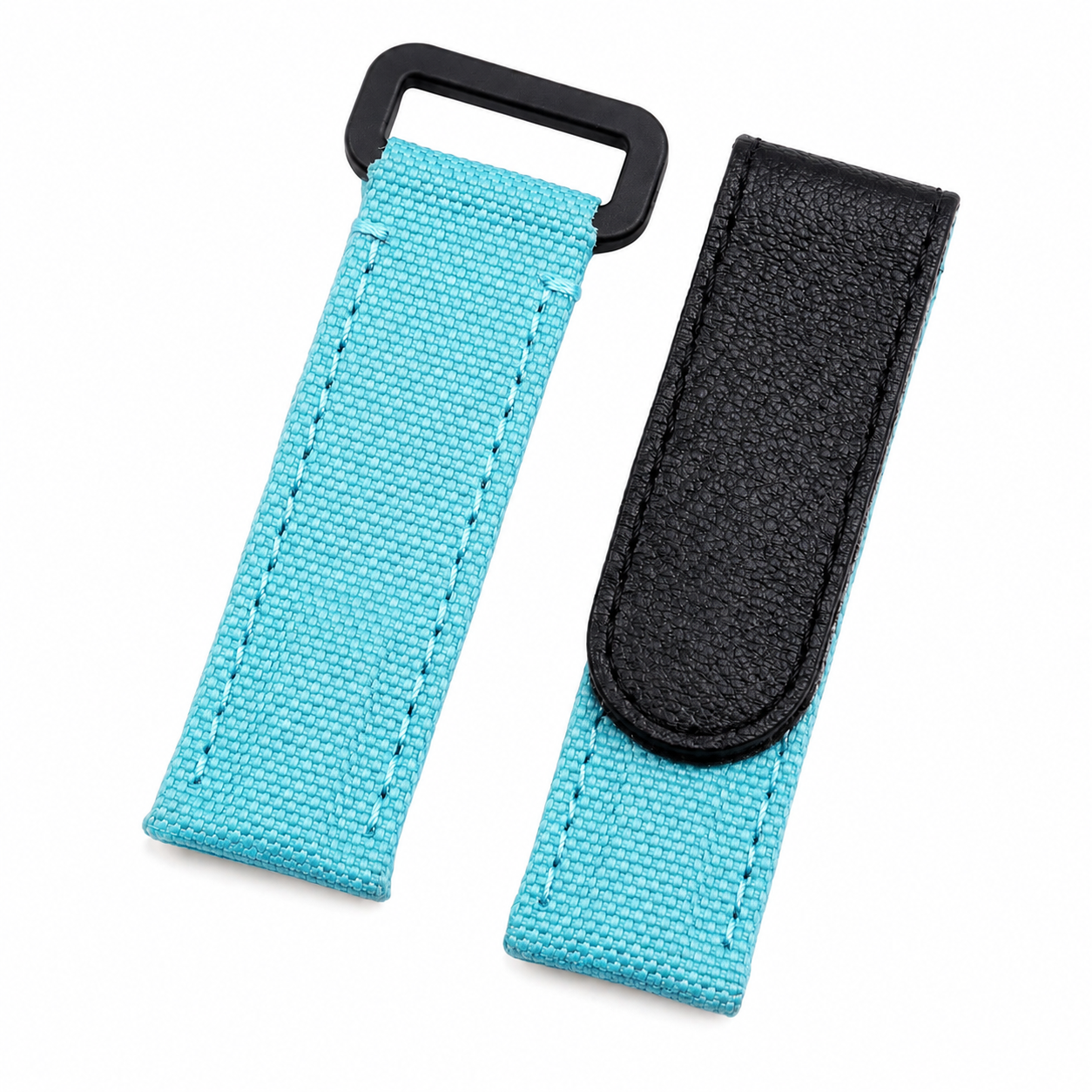 Bracelet Montre Scratch en Toile de Voile & Cuir - Universel