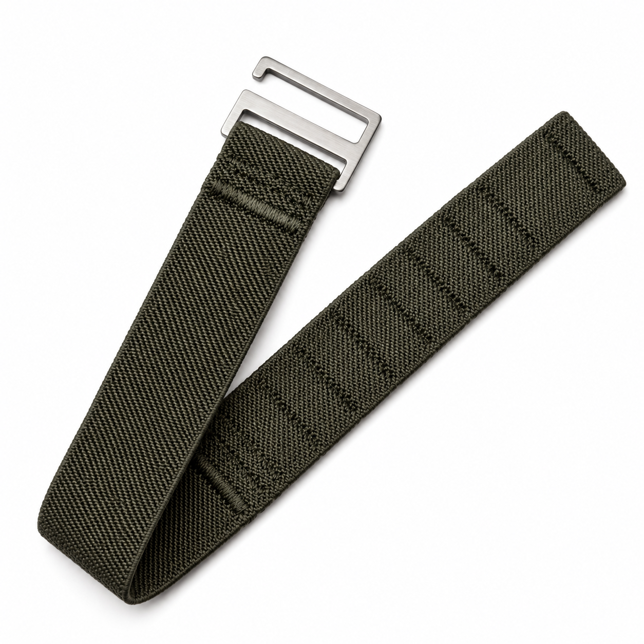 Bracelet Montre en Nylon Élastique – 23,5cm – Réglage par Crochet - Premium / Universel