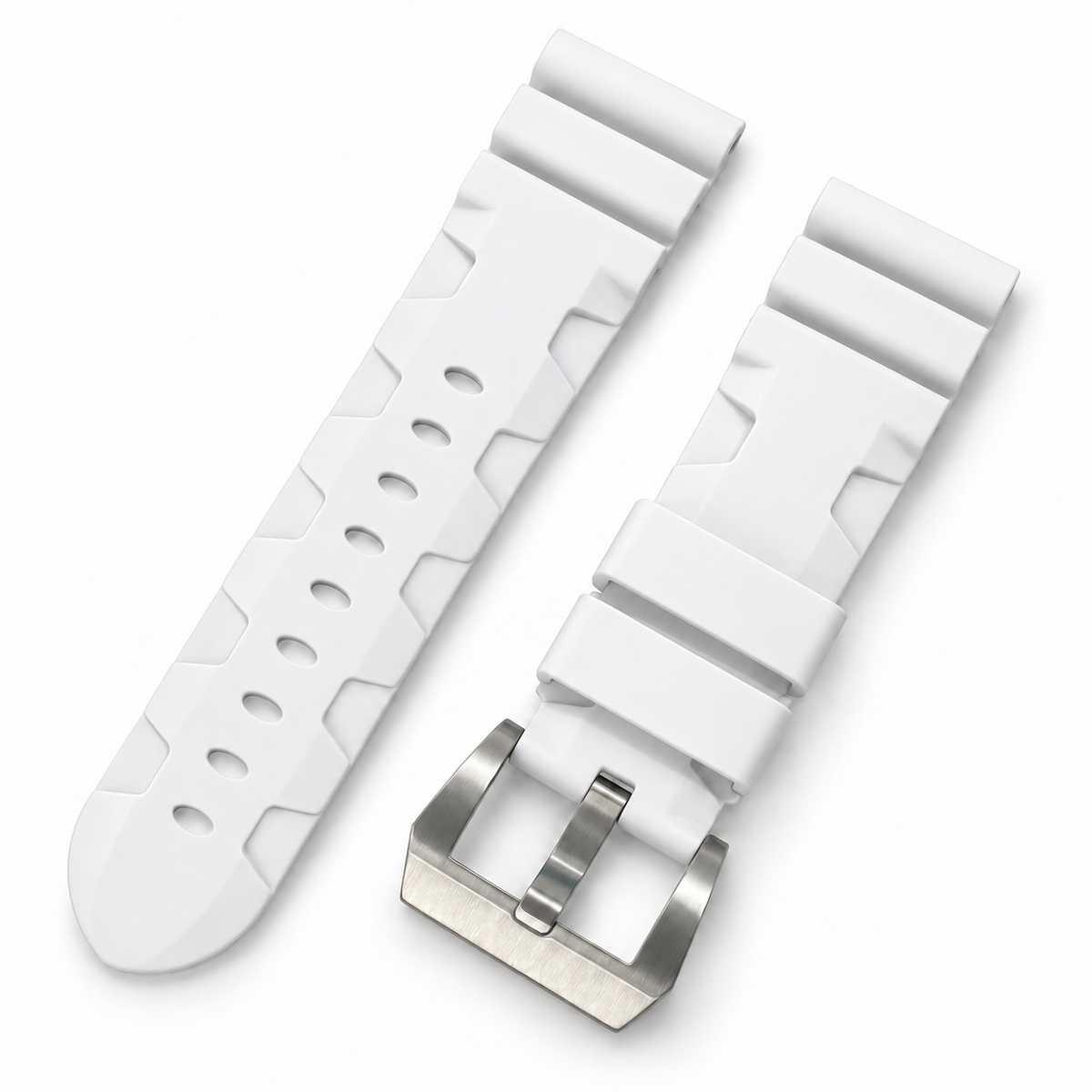 Bracelet Montre en Caoutchouc FKM APEX Diver – Tubes / Boucle à Vis - Universel / Premium