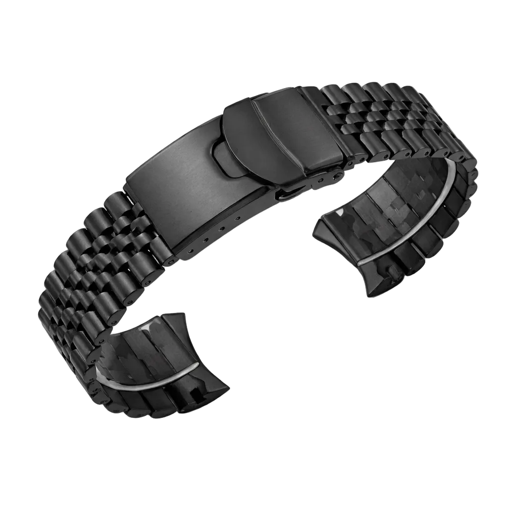 Solid Steel Watch Bracelet 22mm Jubilee for Seiko - Prospex / 5 / Diver