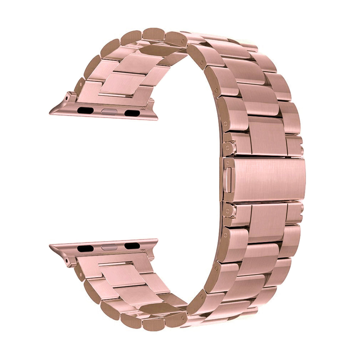 Bracelets Maillons 3 Rangées (Stainless Steel 304L) pour Watch 1,2,3,4,5,6,7,8,SE,(Ultra 1)