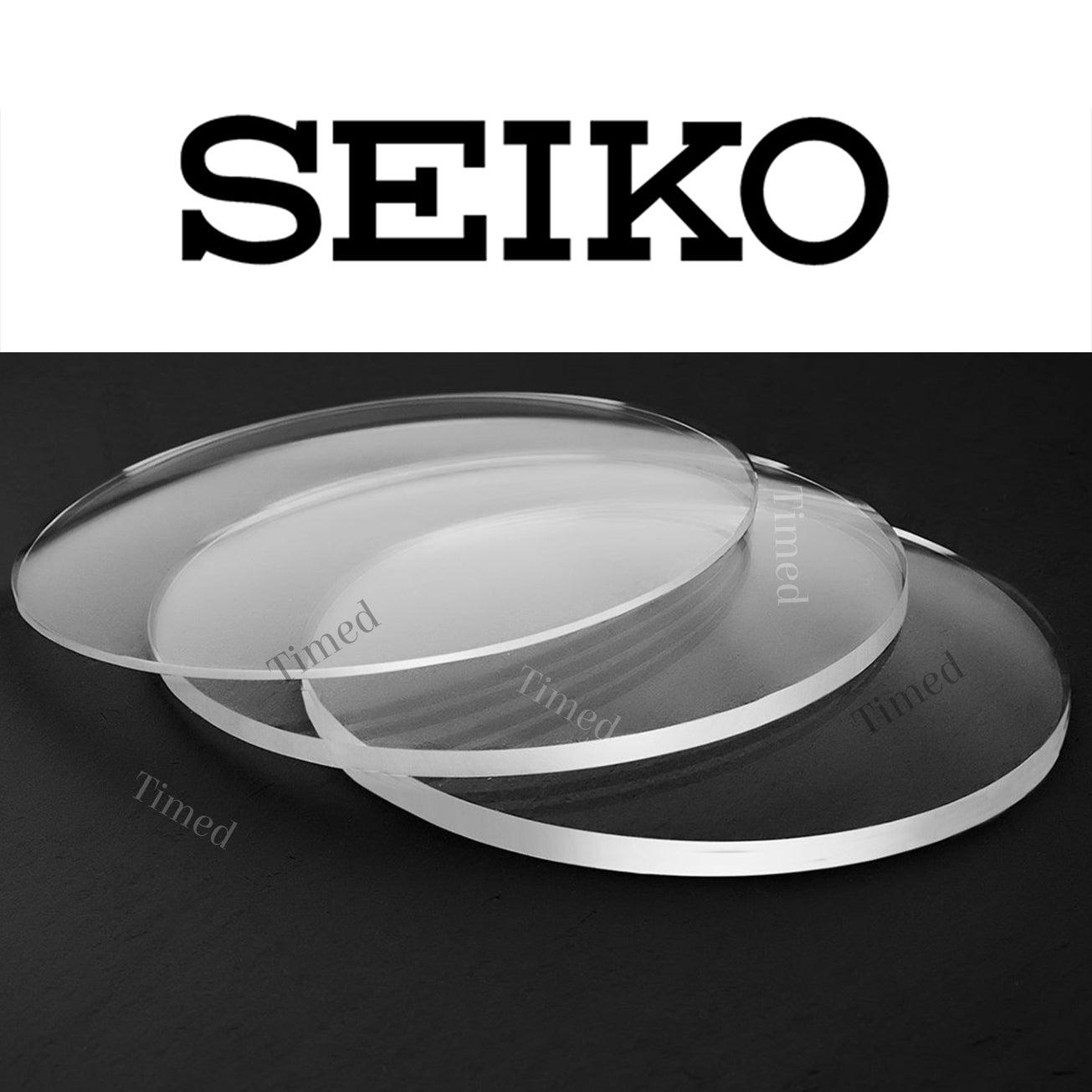 Seiko - Verres de Montre d’Origine de RECN41KE40 à REDN91LM01 - 1 pièce