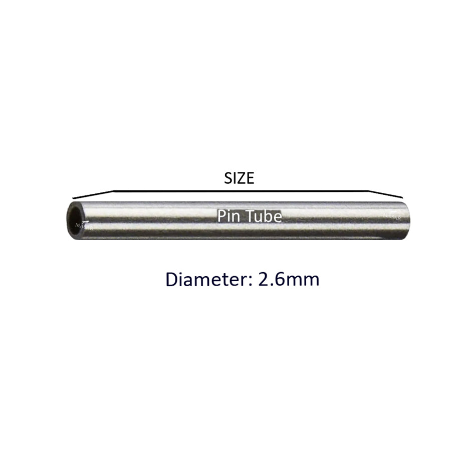 22mm à 26mm Ø 2.6mm Tubes Pins pour Montre - Spécial, compatible Panerai - Inox 316L - Lot de 2 Pcs