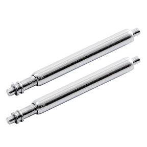 26mm Ø 2,5mm - Barrettes à ressort Bracelet Band Strap - Compatible Garmin - Inox 316L - 2 Pcs