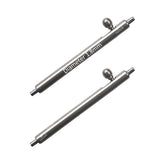 12mm to 30mm XSA Ø 1.78mm - Watch Strap Spring Bars - 304L Stainless Steel - Quick Release Lever - 0.8mm - 2 pcs