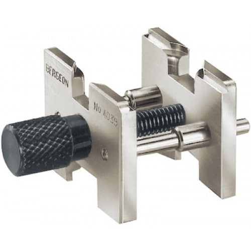 Bergeon 4040 / 4039 - Ausziehbarer und umkehrbarer Werkstückhalter, Messing vernickelt, Universelle Bewegungsunterstützung 