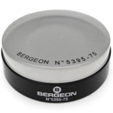Bergeon 5395-75 – Coussin d'emboîtage horloger en gel Transparent antidérapant Ø 75 mm (Swiss Made)