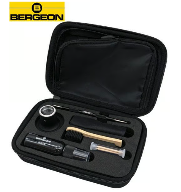 Bergeon 7821-TK3 - Kit d'entretien de voyage pour horlogers amélioré