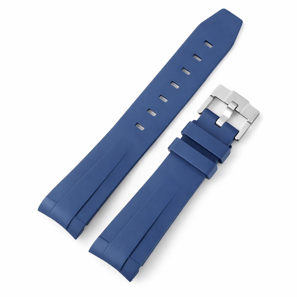 Bracelet pour Oyster / Black Bay en Caoutchouc FKM Vulcanisé