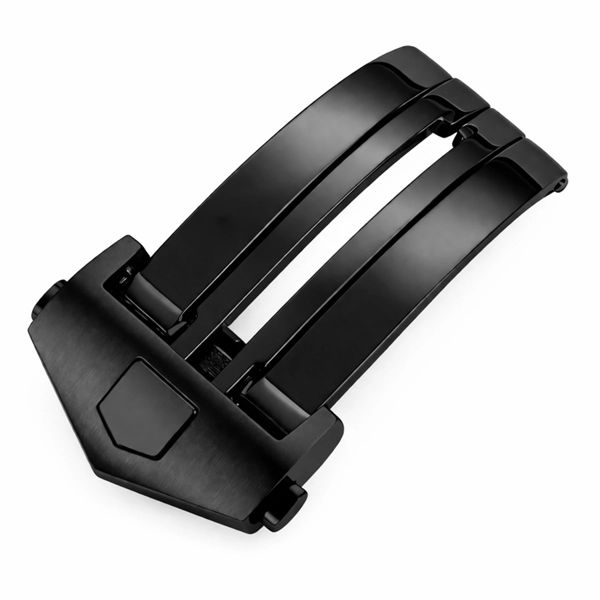 Deployant Clasp for Watch Strap without holes – Brushed Stainless Steel – Strap Thickness ≤ 2.60mm – 1 Pc