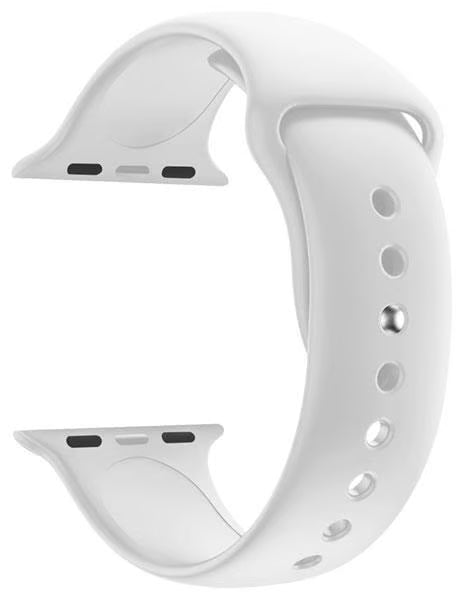 Silikonarmband für Apple Watch – Weiß