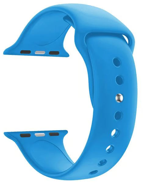 Silikon-Uhrenarmband für Apple Watch – Blau