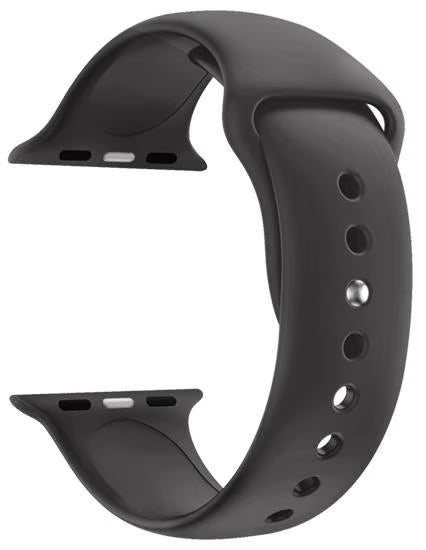 Silikonarmband für Apple Watch – Dunkelanthrazitgrau