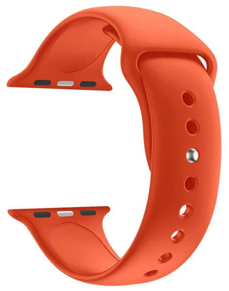 Silikon-Uhrenarmband für Apple Watch – Orange