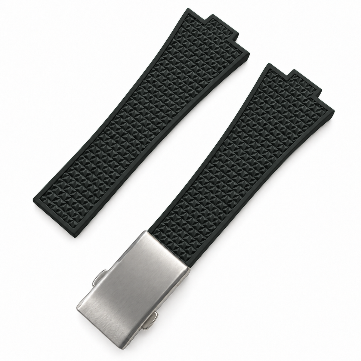 Bracelet en Caoutchouc FKM compatible avec Tissot PRX 35mm - Libération Rapide de 11mm X 23mm