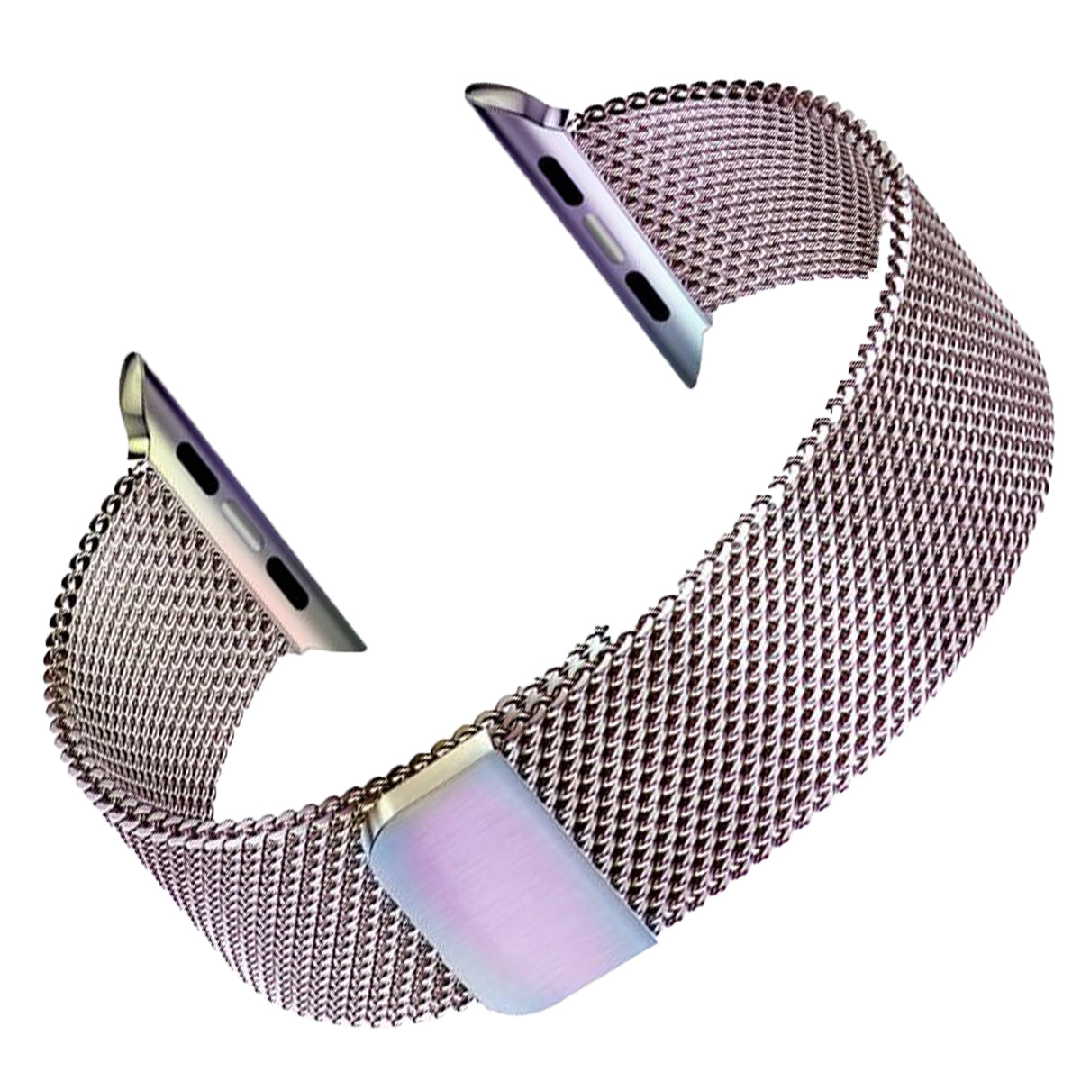 Milanese Benzin Uhrenarmband kompatibel mit Apple Watch - Doppelmagnet