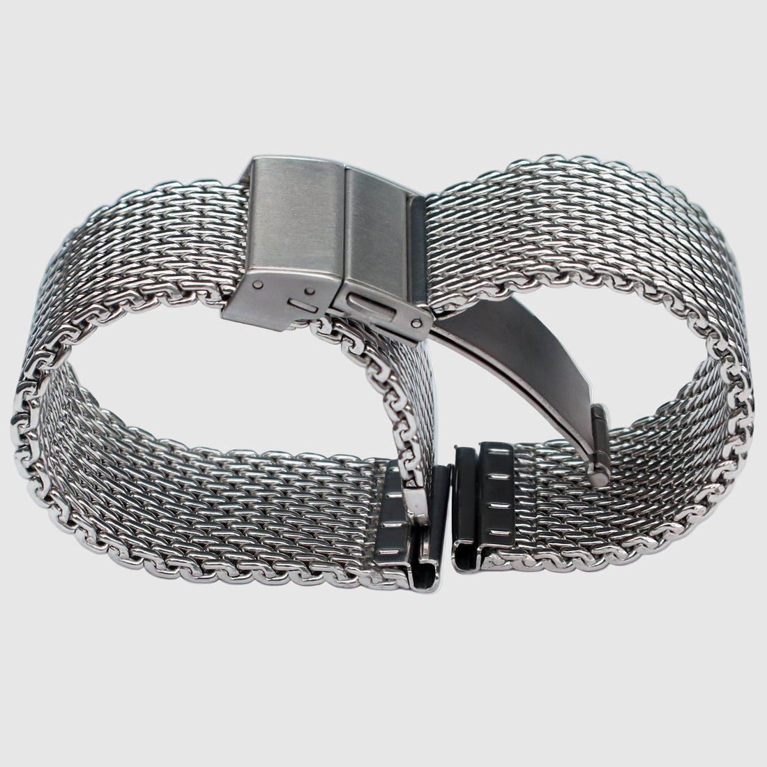 Bracelet Montre Homme Fleurus Acier Inox - Largeur 18mm - Boucle Déployante - Neuf Avec étiquettes