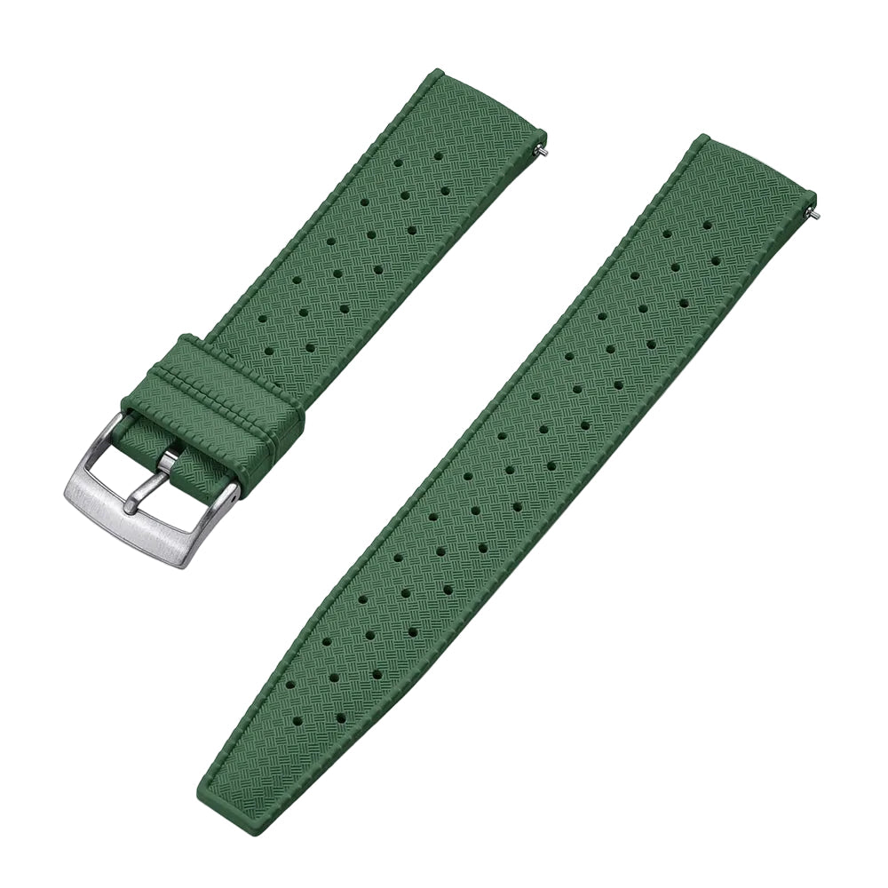 Bracelet de Montre Tropic caoutchouc Premium - Vert