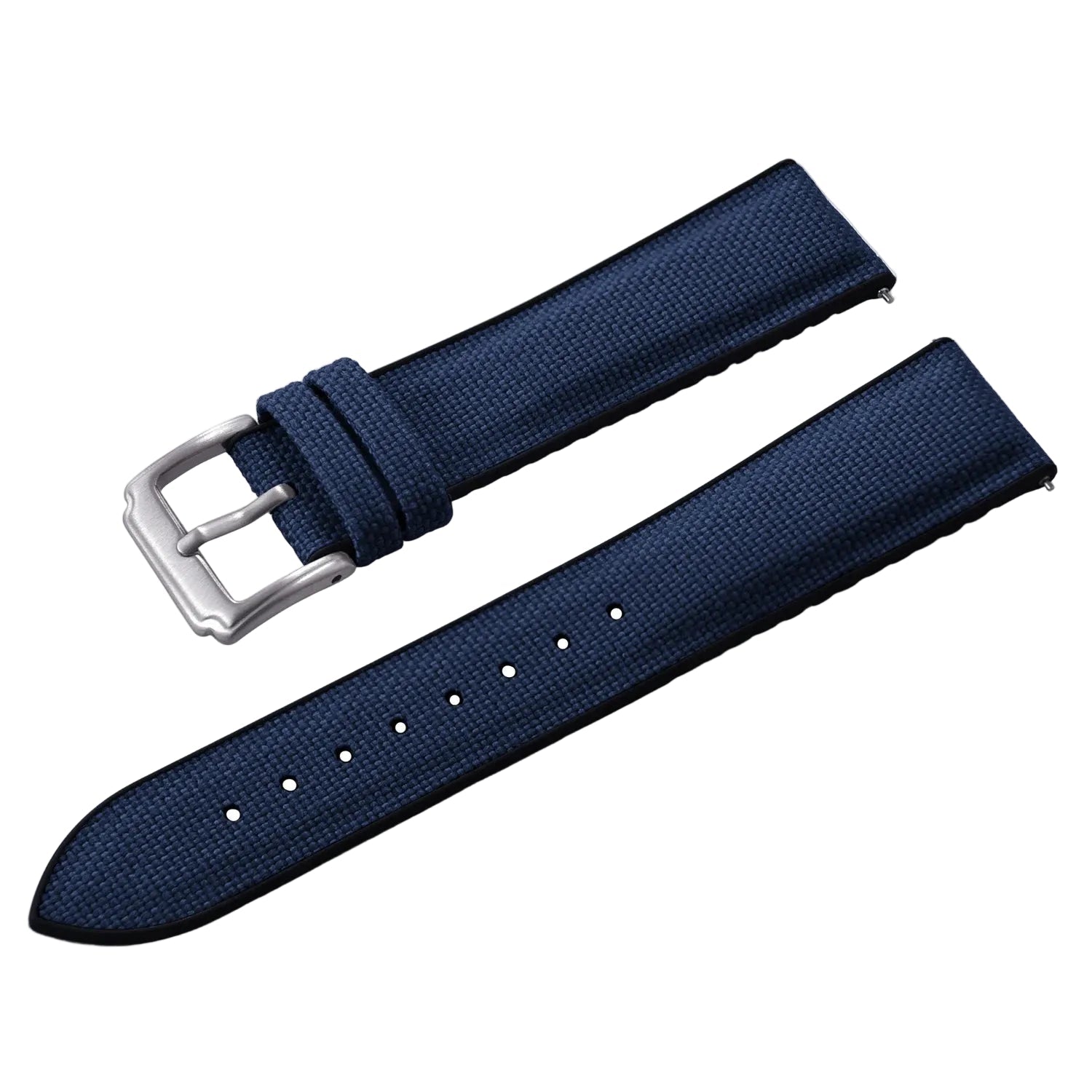 Bracelet de montre Hybride Tissu Performance / Silicone - Rapide - Universel