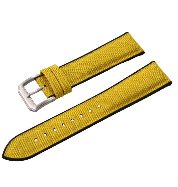 Bracelet de montre Hybride Tissu Performance / Silicone - Rapide - Universel