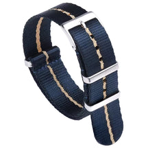 Nato Strap 20mm G10 Nylon Navy Blue Khaki