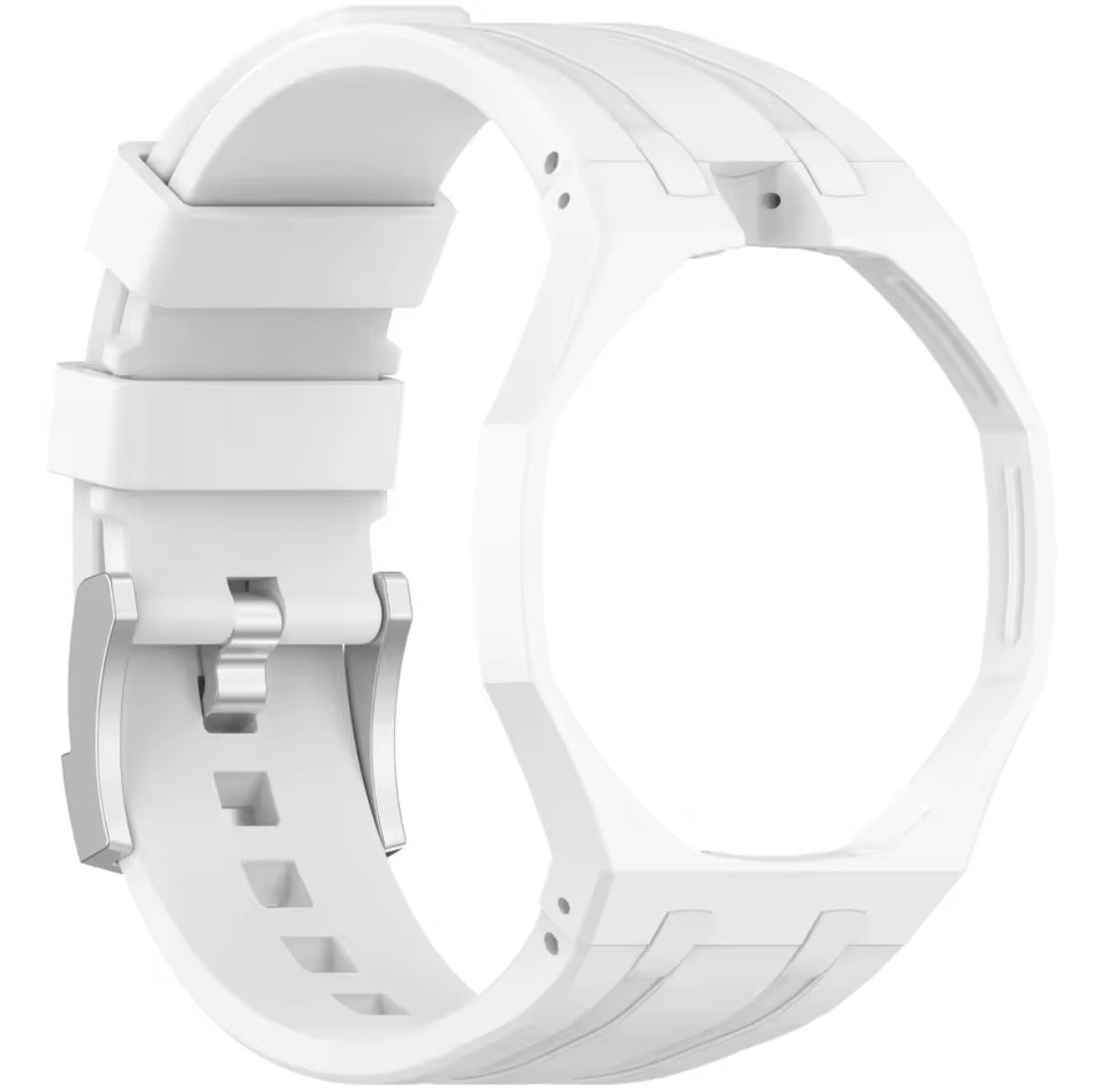 Bracelet compatible avec Swatch Royal Pop x AP -  Lépine → couronne à 12h - Silicone