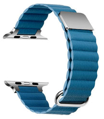 11 Color - Micro Fiber Leather - Bracelets - Compatible Apple Watch - Magnetic Buckle