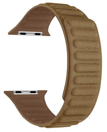 15 Farben - Armbänder - Kompatible Apple Watch - Magnetschnalle aus Mikrofaserleder