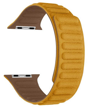 Bracelets de Montre Cuir Micro Fibre Boucle Magnétique pour Watch 1,2,3,4,5,6,7,8,SE,(Ultra 1)