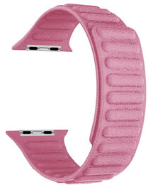 15 Farben - Armbänder - Kompatible Apple Watch - Magnetschnalle aus Mikrofaserleder